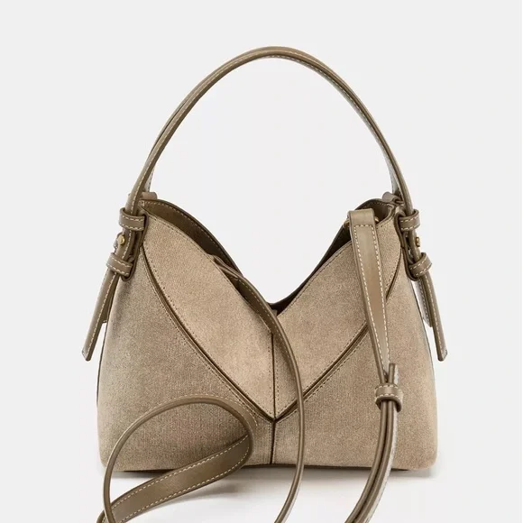 Zara Topstitch Mini Bag - Picture 2 of 8